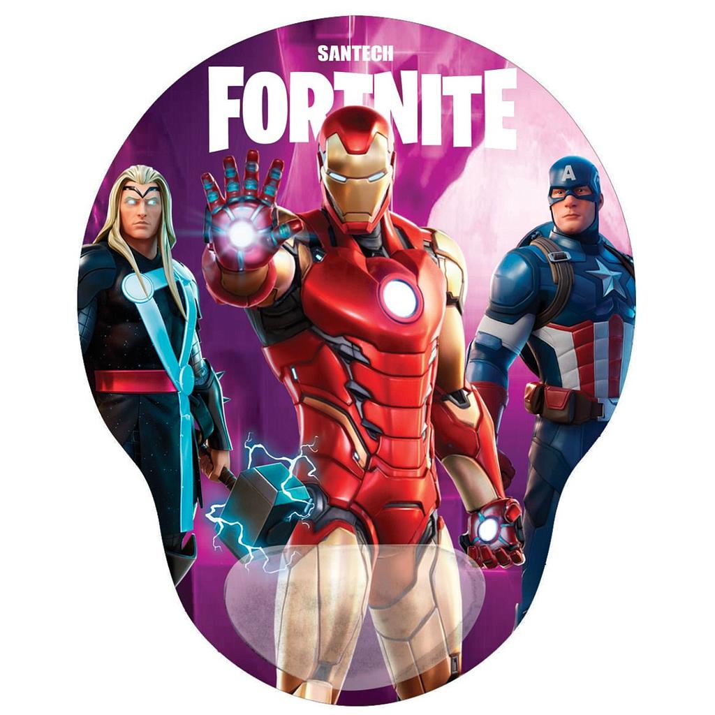 SANTECH PAD MOUSE GEL FORTNITE HEROES