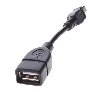 Cable Adaptador Euro Usb Hembra A 5 Mini Usb Otg