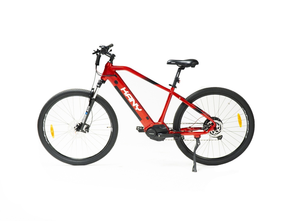 Bicicleta Eléctrica Epac Kany Rod 29 - Eb-M290 (Arg) - Color Roja - Casco Incluido