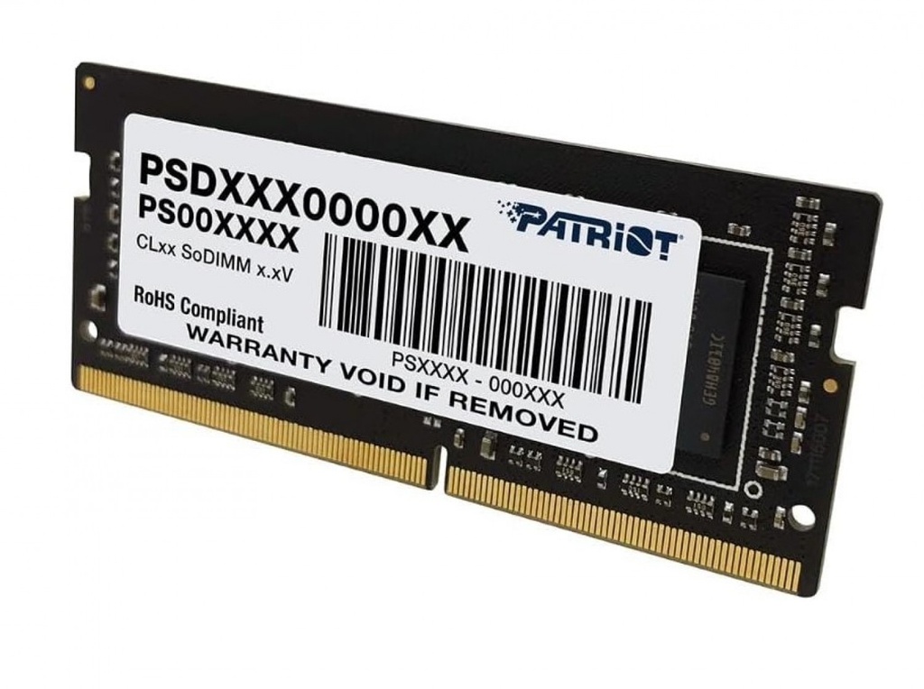 Memoria Patriot Sodimm Ddr4 8Gb 3200Mhz (Psd48G32002S)