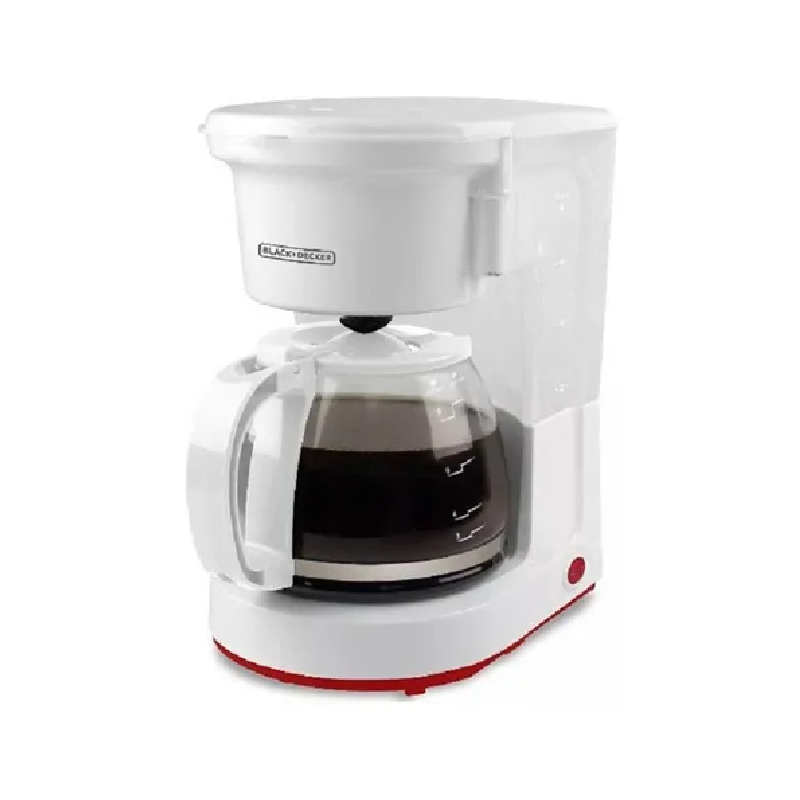 Cafetera Black & Decker Cm0410-Ar - Blanco 8 Tazas