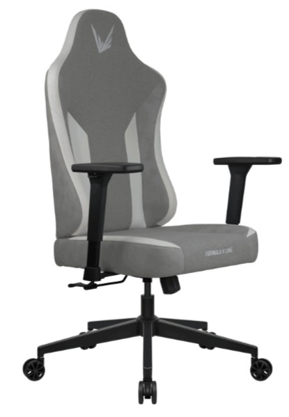Silla Gamer Formula V Line Ryvo Fabric Light Grey (4711401663041)