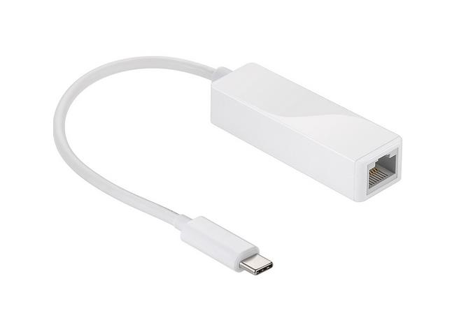 Cable Adaptador Usb Tipo C A Ethernet Rj45 10100 Mbps (Kl-002)