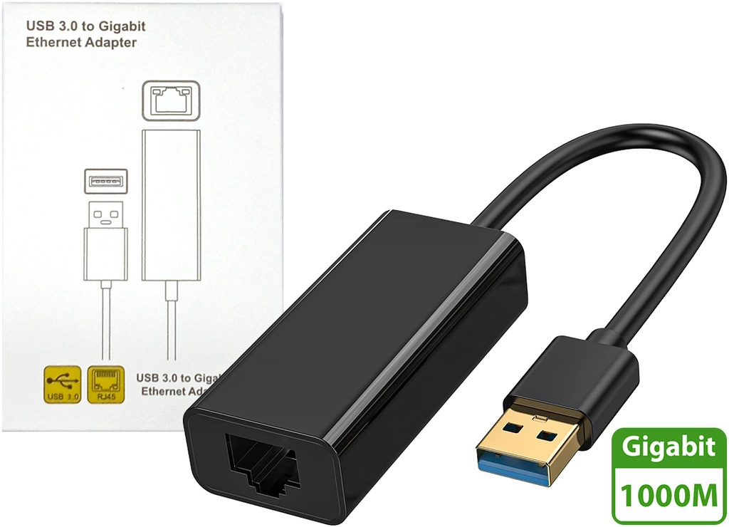 Placa De Red Usb A Rj45 H 3.0 1000Mbps Gigabit 13985