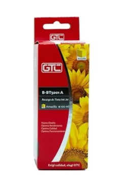 Gtc Tinta Brother Bt5001 Sistema Continuo Amarillo 100Ml