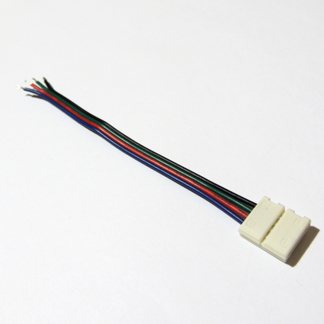 Cable conector tira LED RGB 5050 - Mono bx-4
