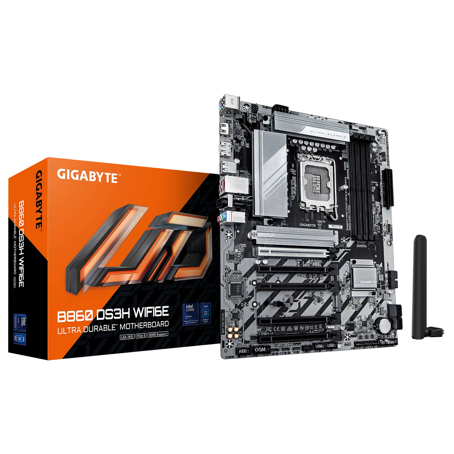 Motherboard (1851) Gigabyte B860 Ds3H Wifi6E Lga1851 Ddr5