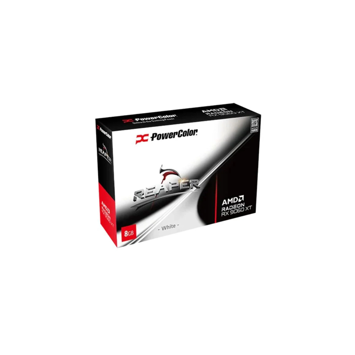 Placa De Video Powercolor Reaper White Amd Radeon Rx 9060 Xt 16Gb Gddr6 White