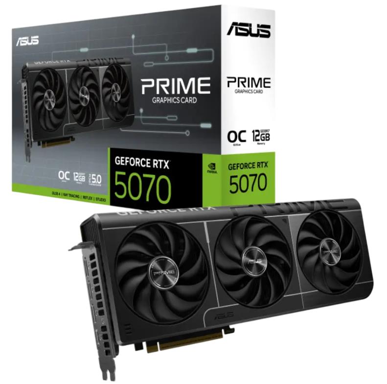 Gpu Asus Gaming Prime Rtx5070 Oc 12Gb Gddr7 (90Yv0M10-M0Aa00)