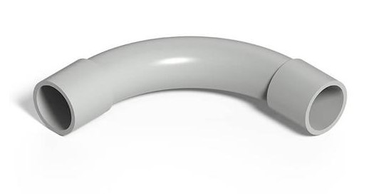 Genrod Curva Termoplastica 3/4 90°