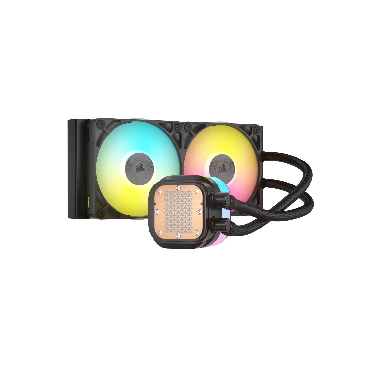 Liquid Cooler Corsair Icue Link Titan 240 Rx Rgb Negro