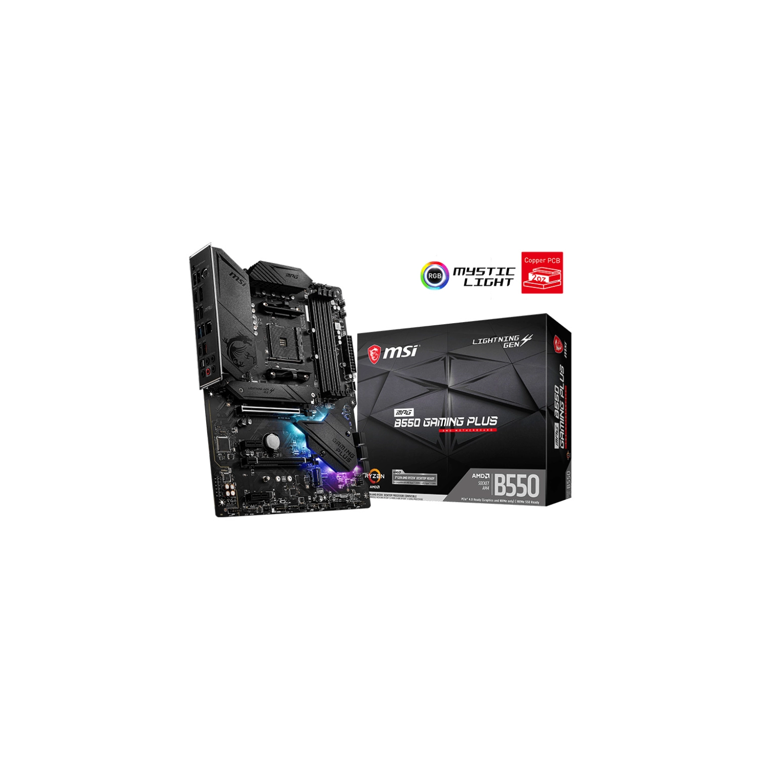 Motherboard Msi Mpg B550 Gaming Plus Am4 Ddr4