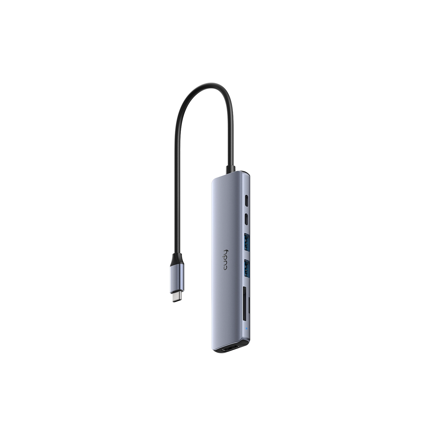 Hub Cudy 7 En 1 Usb-C