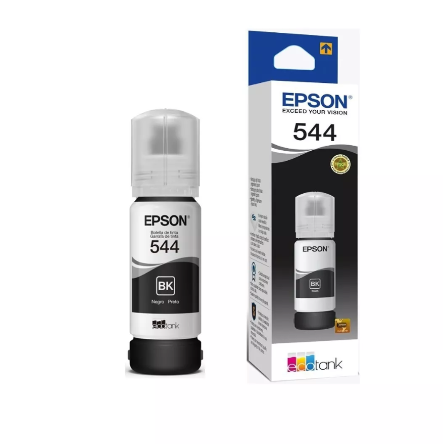 Tinta Epson original T544 Negro 65ml Ecotank L3110