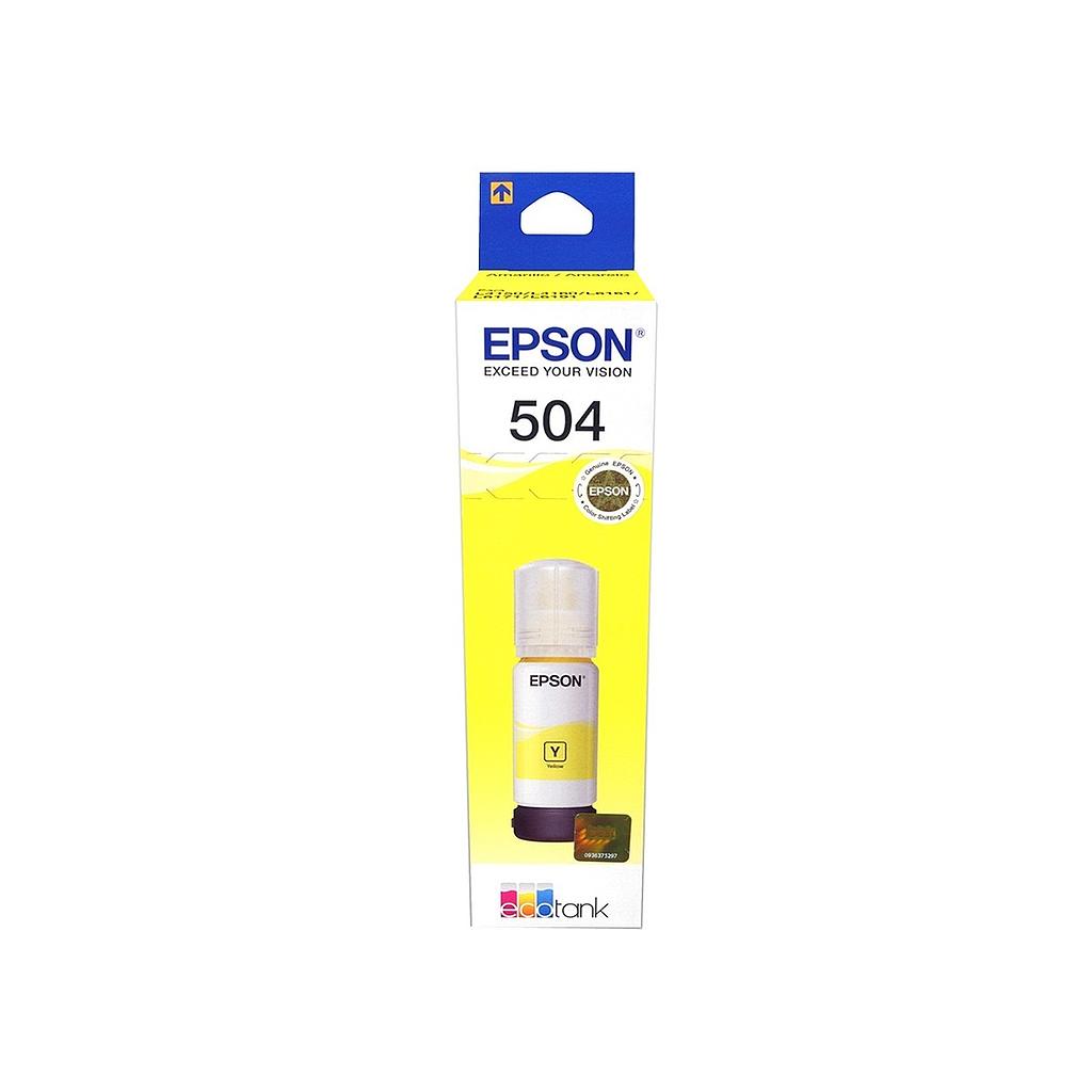Tinta original Epson T504 Yellow AMARILLO para Epson L4150/6161 series