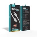 Xaea Only Sync-C Plus Cable Tipo C A Tipo C Carga Rapida Largo 1Mt 90% Cobre 