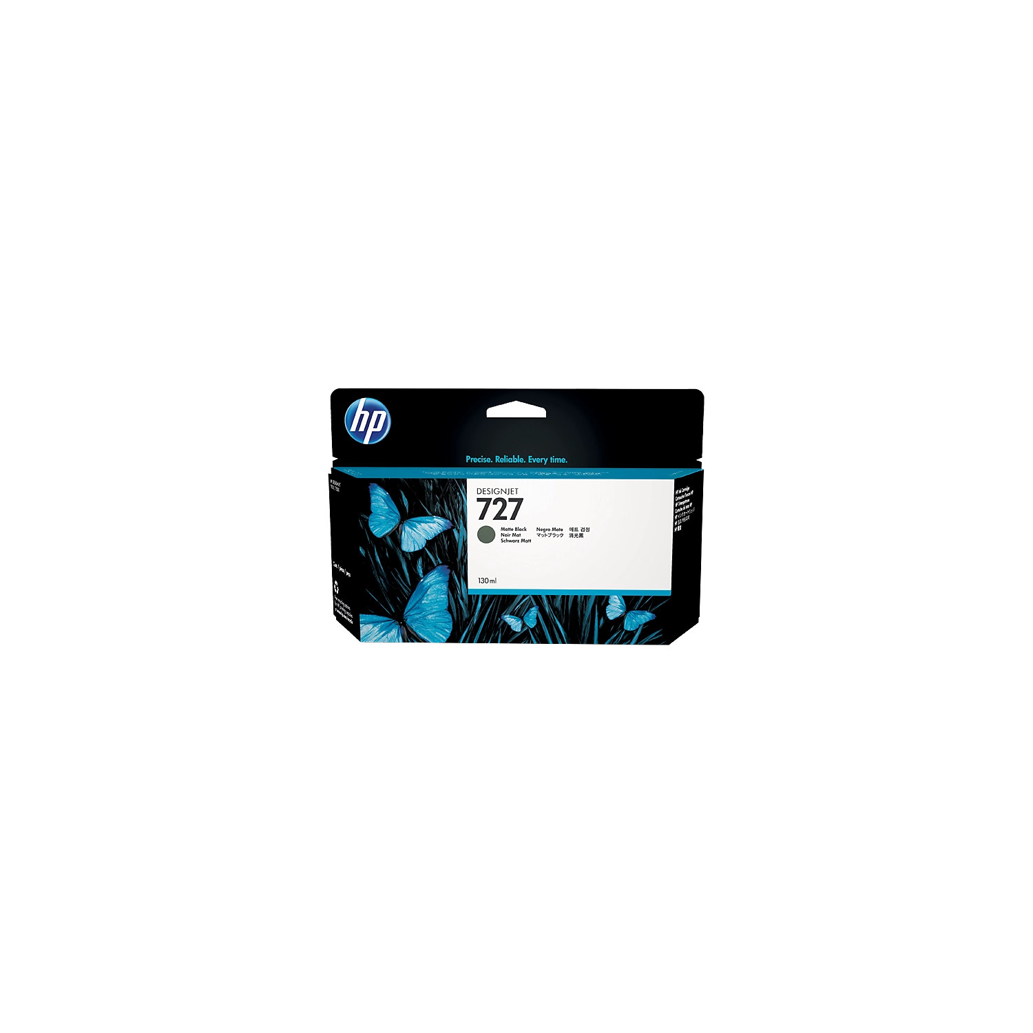 Cartucho De Tinta  Plotter  Hp 727  Negra Mate