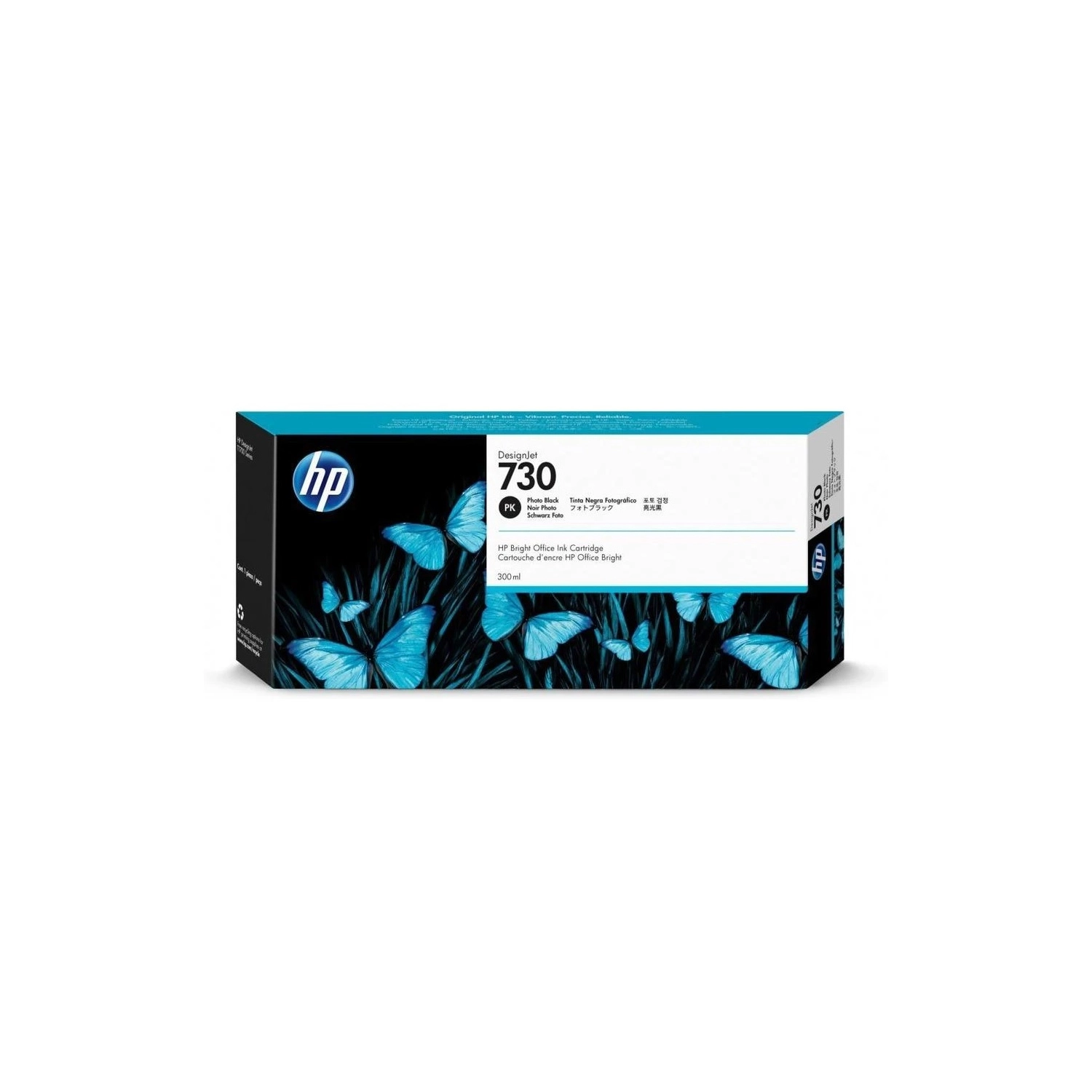 Cartucho De Tinta Plotter Hp  730  Negro Fotografico Alta Capacidad