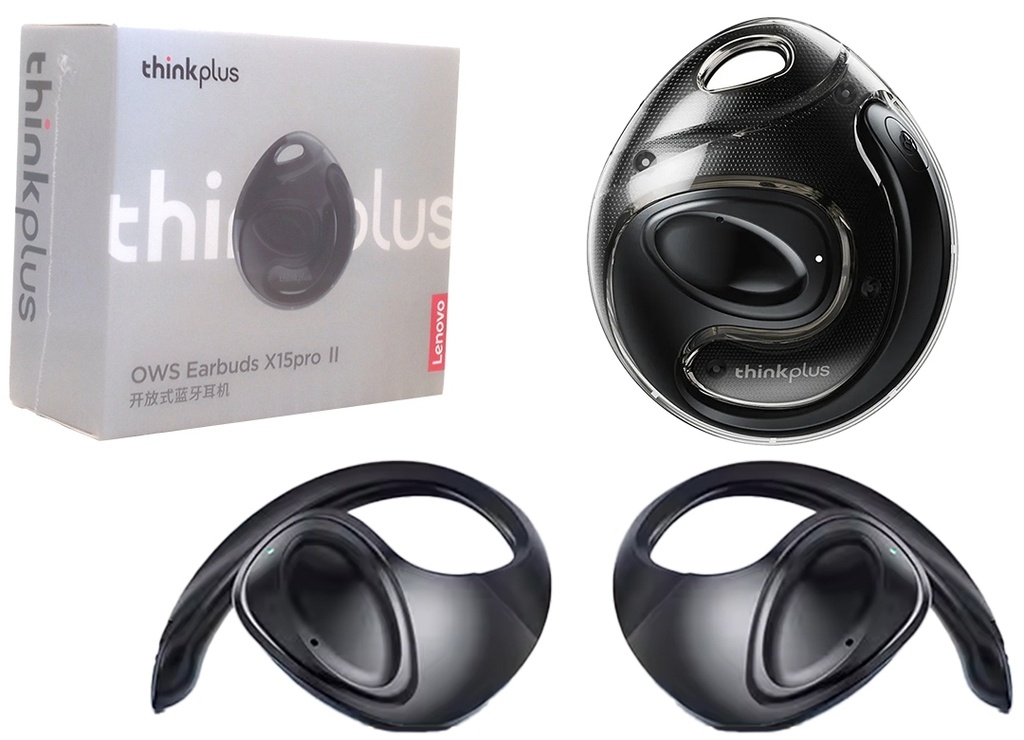 Lenovo Auricular orejera x15 pro II Bateria Recargable Bluetooth BT 5.4