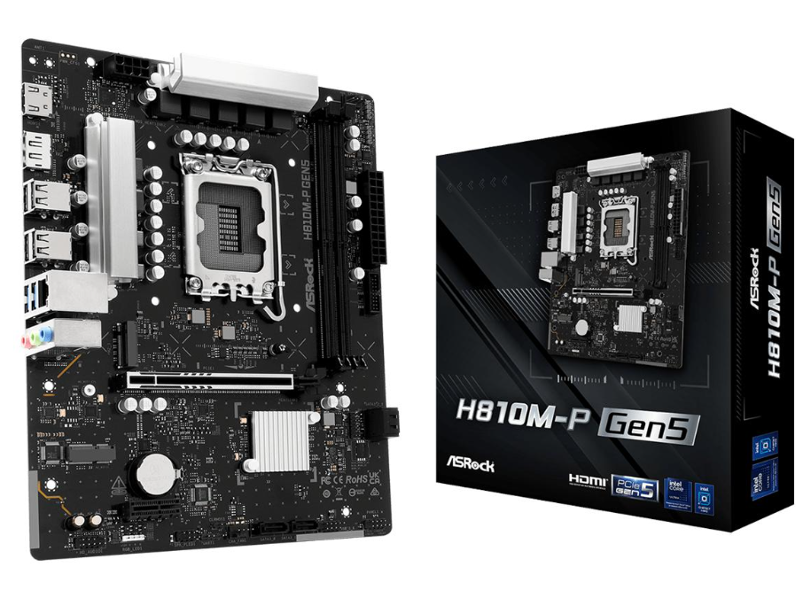 Mb Intel 1151 Asrock H110M-Hds