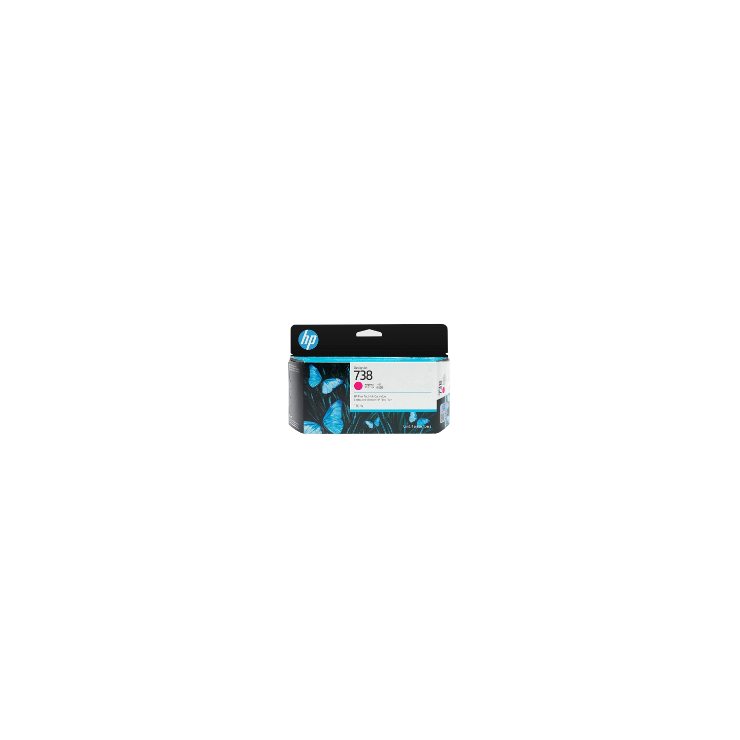 Cartucho De Tinta  Plotter Hp 738  Magenta