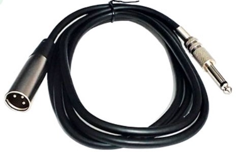 Cable De Audio - Plug 6.5 M A Canon M 1.8 Mts Para Microfono
