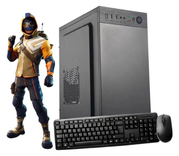Pc Gamer Armada Amd Ryzen 3 3200G Mbb, 8Gb, Ssd 240 Gb, Sin Sistema, Kit: Teclado, Mouse