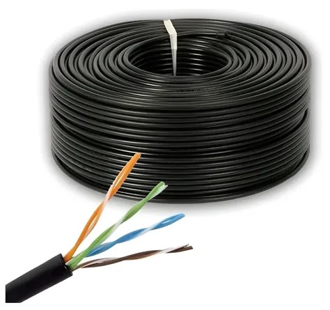 Pronext Lan 5Ex620 Cable Utp Cat5E De Exterior 305Mts - 0 5Mm. Para Conexiones De Hasta 120Mts Lineales Bobina