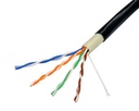 Pronext LAN 5EX620 Cable UTP CAT5e de EXTERIOR 305mts - 0 5mm. Para conexiones de hasta 120mts lineales Bobina
