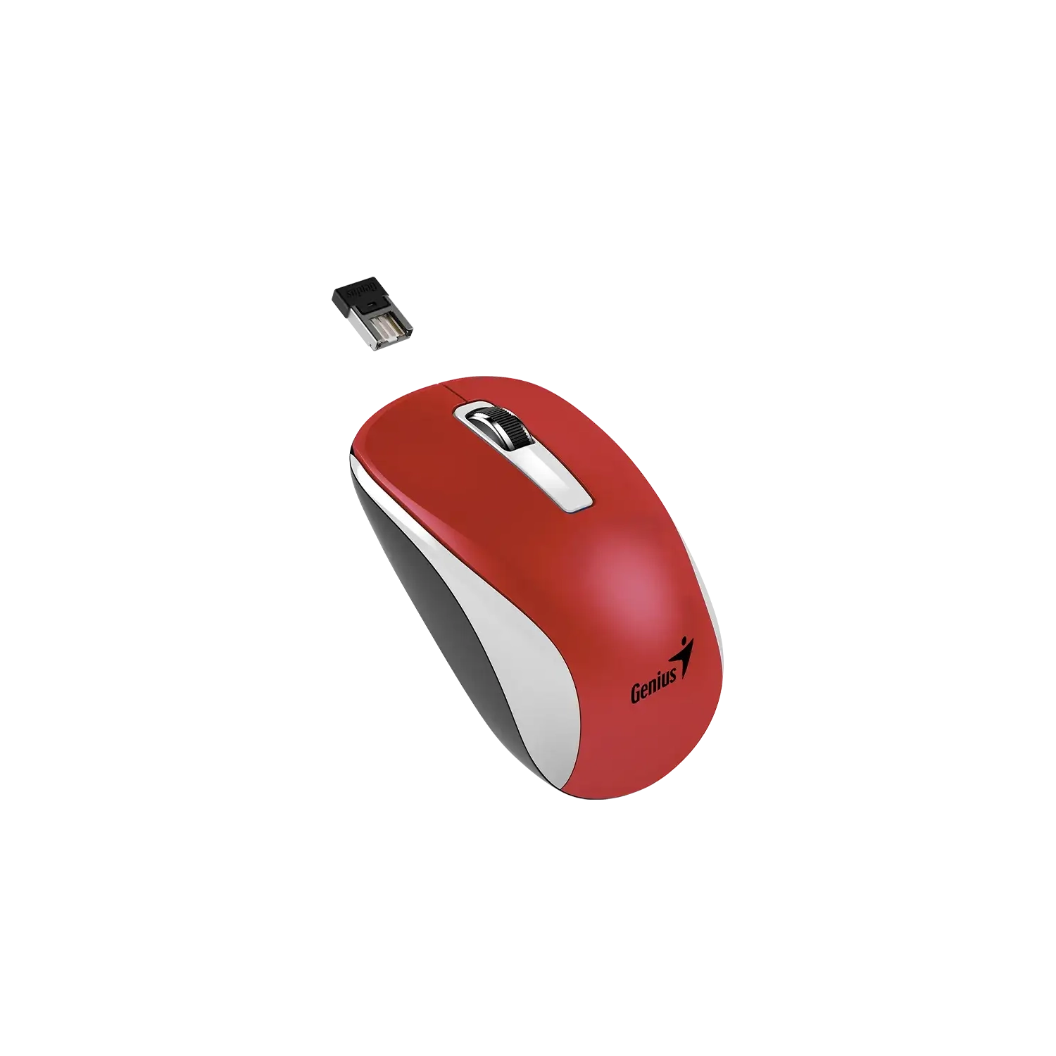 Mouse Inalámbrico Genius Nx-7010 Rojo