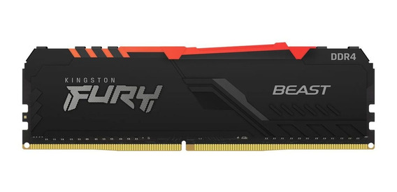 KINGSTON FURY BEAST - MEMORIA RAM 16GB RGB DDR4 3200MHZ
