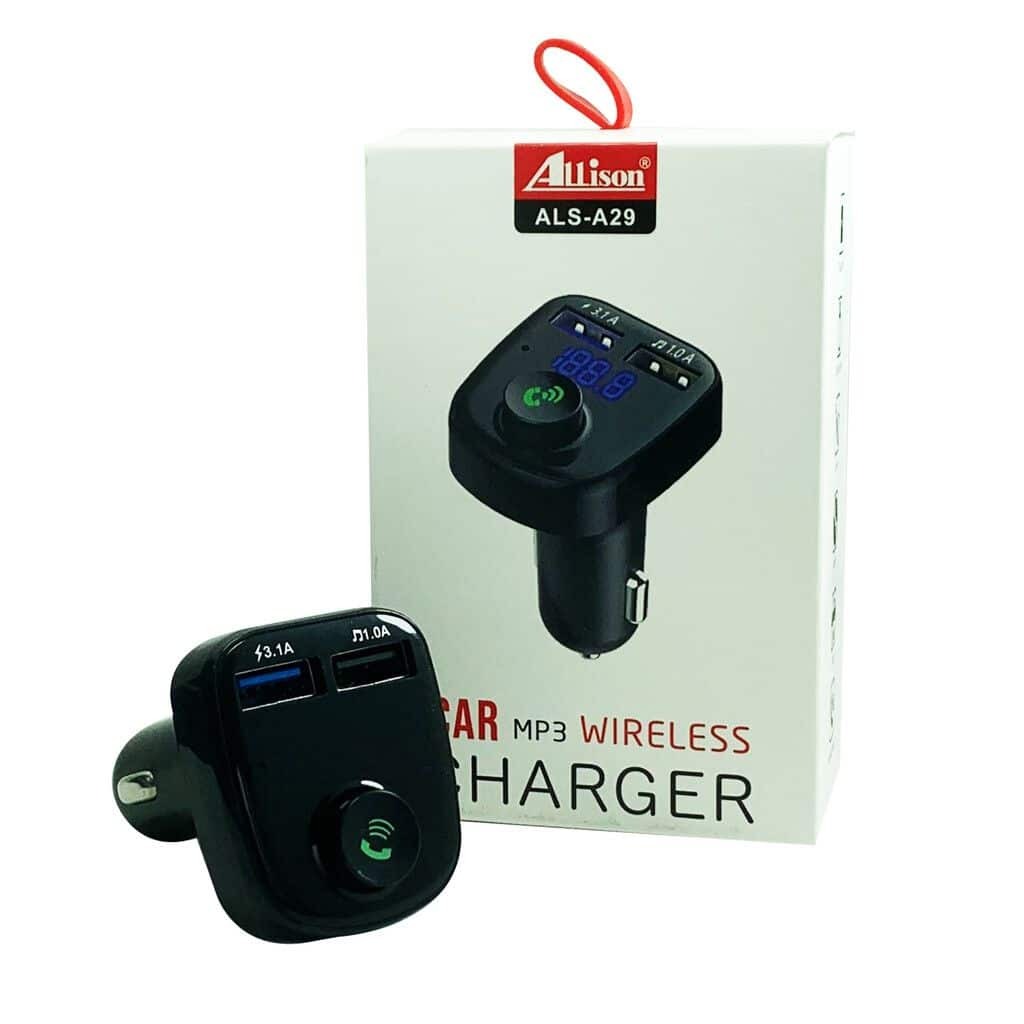 Alsa29 Modulo Transmisor Fm Cargador Celular Bluetooth Mod A29 Usb 12V