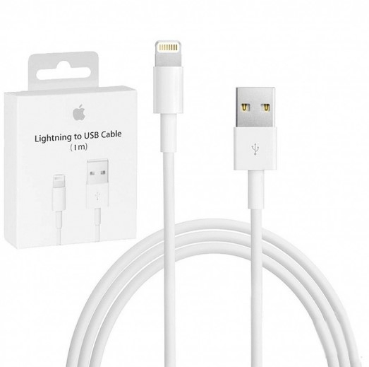 APPLE CABLE USB A LIGHTNING IPHONE LARGO 1 MT