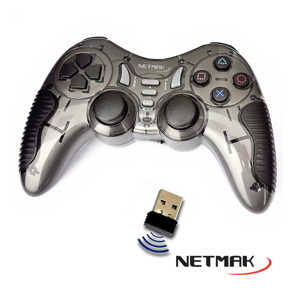 NETMAK NM-XTREME - JOYSTICK 3 EN 1 PS2 PS3 PC USB INALAMBRICO