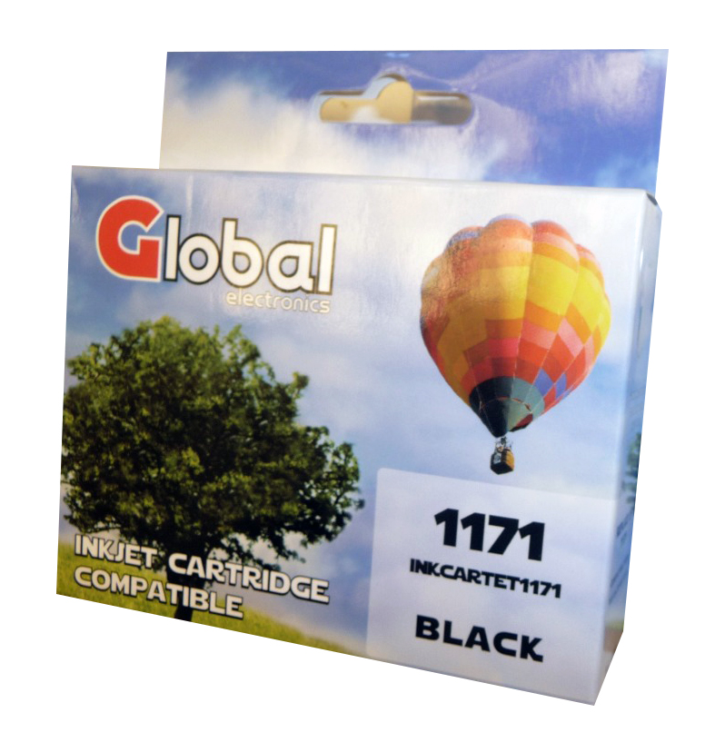 Cartucho alternativo Global para Epson T117 / T1171 Negro 15 mls