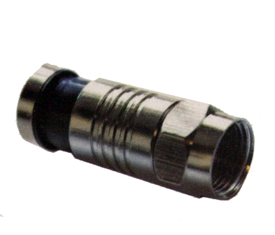 Conector Megalite "F" RG 6 Para exterior Profesional RG6