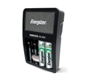 ENERGIZER RECHARGE MAXI CHVCM4 - CARGADOR DE PILAS AA/AAA 4 SLOTS + 2 PILAS AA 1300 MAH