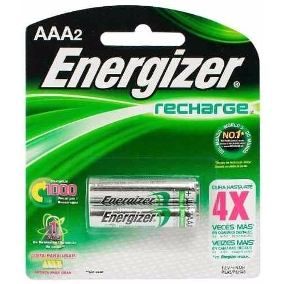 Energizer Recharge Universal Aaa - Pilas Aaa Recargables 700 Mah Eneh12 Blister X 2 Unidades