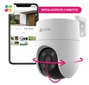 Ezviz Cs-H8C Pro-R200-1K3Wkfl 2K - Cámara Ip Ptz Wifi 3Mpx Mic Audio Color Vu Giratoria Exterior 2K 