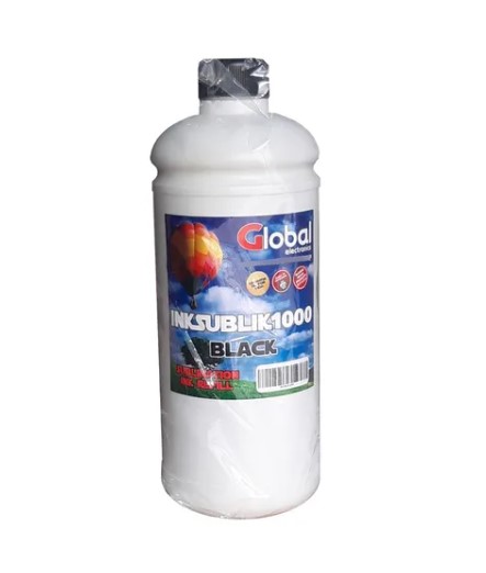 Global Inksublik1000 Tinta Premium Sublimacion Black Botella 1000 Cm3