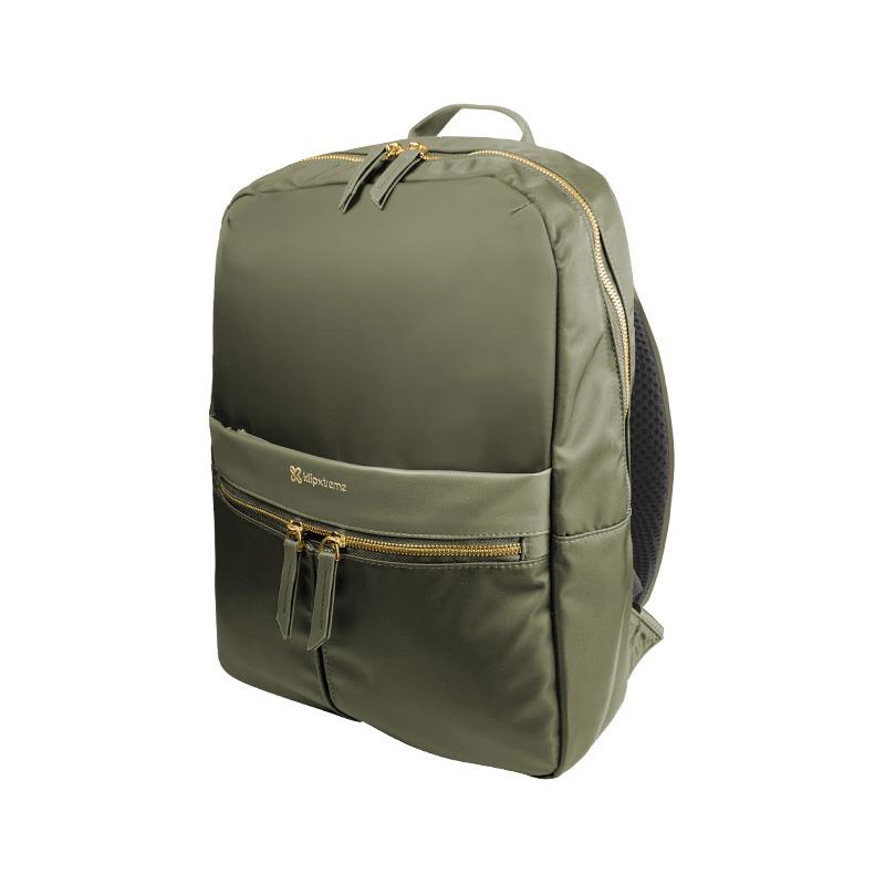 KLIPXTREME KNB-467GN - MOCHILA NOTEBOOK 15.6&quot; BARI GREEN