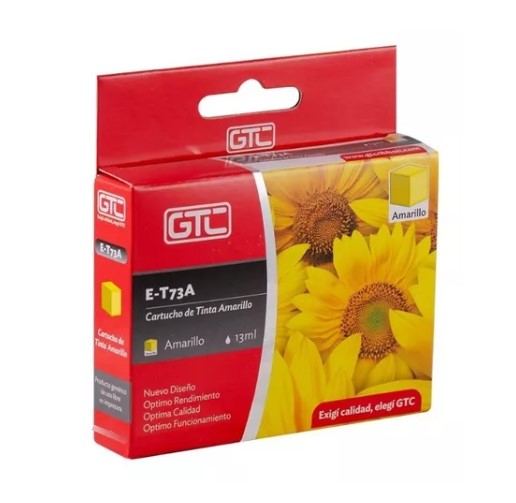 Gtc T73 Cartucho Alternativo Epson C79 Amarillo