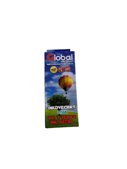 Global Tinta Premium Universal Sistema Continuo Serie T Cyan 50 Cm3 Hp Epson Brother Etc