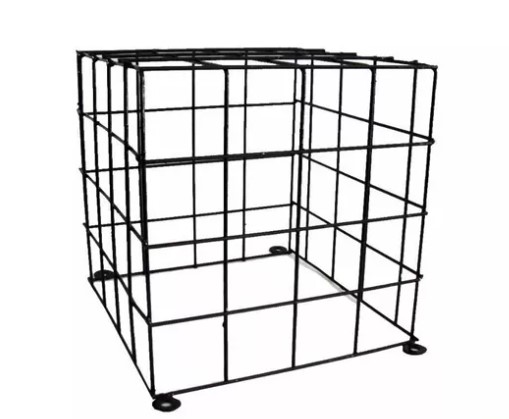 Jaula Reja Cctv 15X15 Cm - Proteccion Para Camaras De Seguridad Domo Bullet
