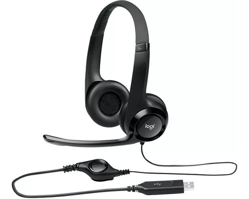 LOGITECH H390 - AURICULAR USB CON MICROFONO BLACK