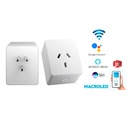 Macroled Esx1-2073 - Enchufe Smart Wifi Wiac110-240V Max 10A