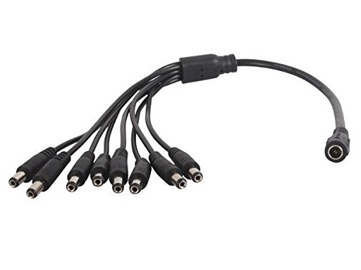 Megalite Derivador De Energia Splitter Cctv 1 X 8 - B336
