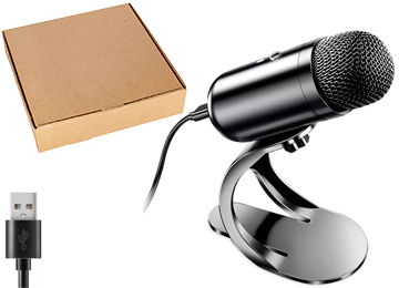 Microfono K6 Usb Reduccion De Ruido Con Soporte Pc