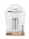 Netmak Nm-Aaa110 Pilas Recargables Aaa 1100 Mah Blister X 2