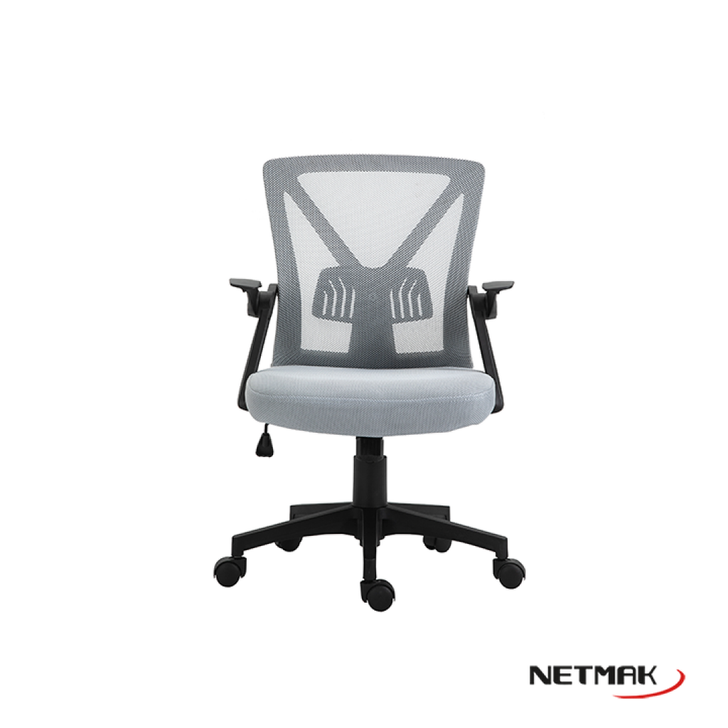 NETMAK NM-ALLEGRA-G SILLA ERGONOMICA GRIS